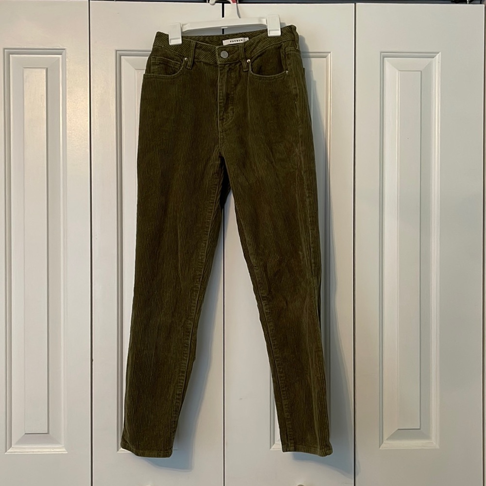 Size 23, Olive Green, Corduroy Pacsun Jeans